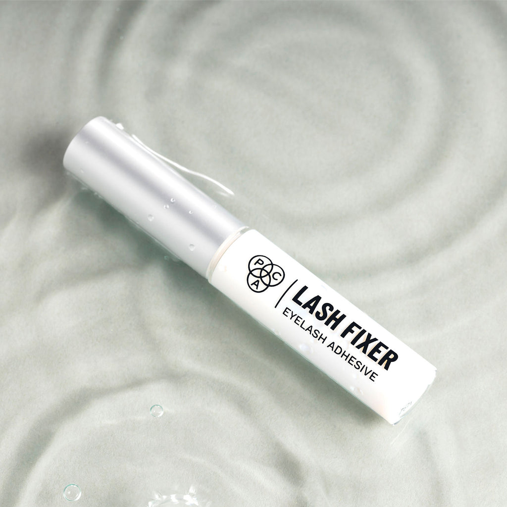 Lash Fixer Eyelash Adhesive Transparent - 24H Hold, Quick Drying, Waterproof, Ultra Thin Brush