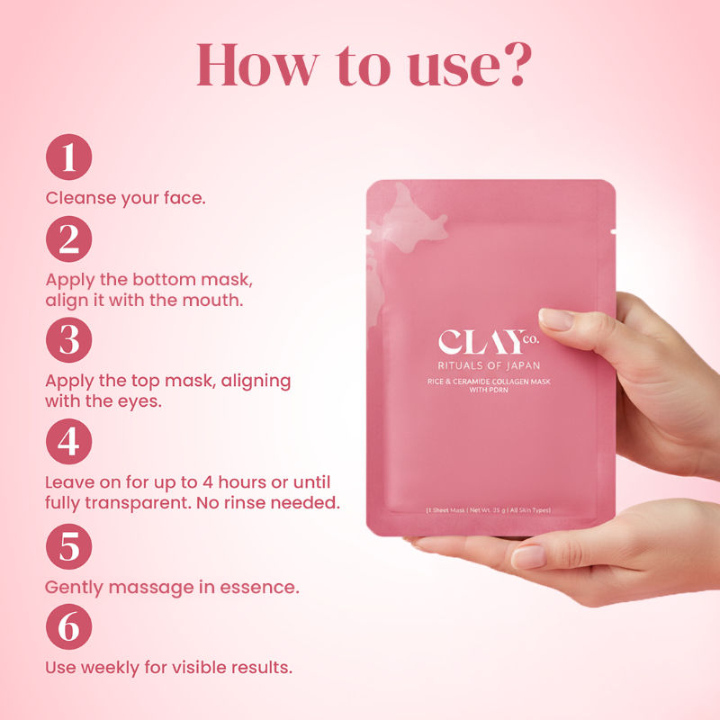 Rice & Ceramide Collagen Sheet Mask