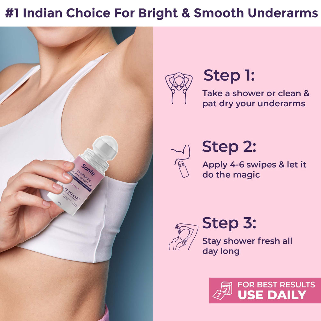 Underarm Lightening Roll On (Soft Touch) with 5% AHA