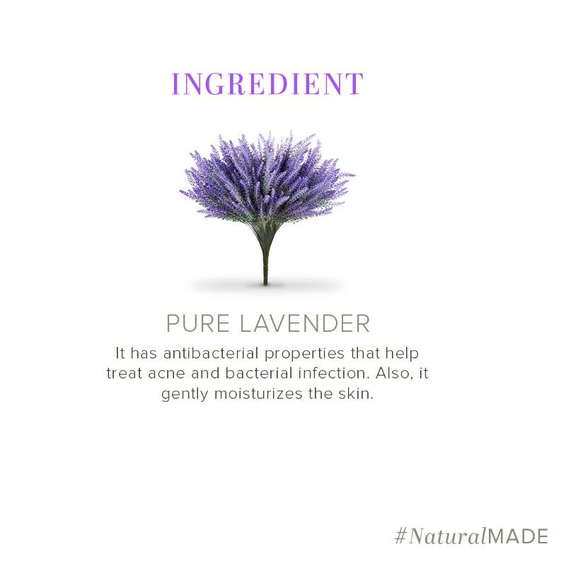 Pure Lavender Soap Cleanses, Tone & Nourish Skin
