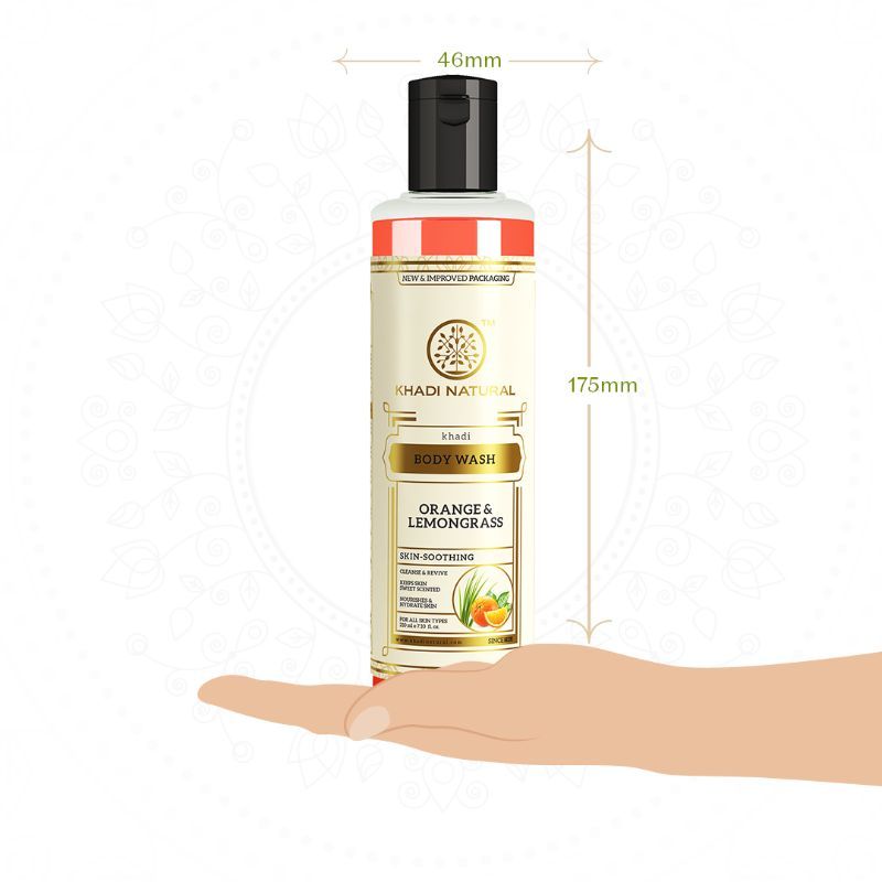 Orange & Lemongrass Body Wash Nourish & Hydrate Skin