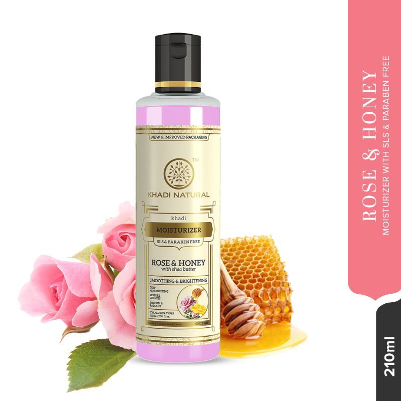 Rose & Honey Moisturizer Reduce Dryness & Moisturize Skin Paraben Free