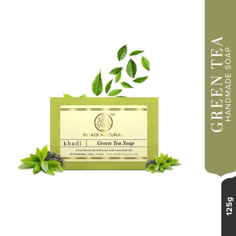 Green Tea Handmade Soap Reduce Dead Skin Cells