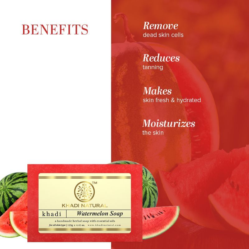 Watermelon Handmade Soap Reduce tan & Dead Cells