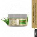 Green Aloe Vera Facial Massage Gel Reduce Tan & Stress marks