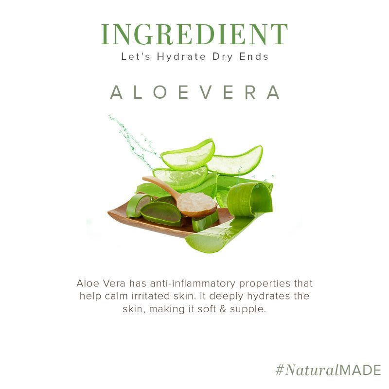 Aloe Vera Face Wash With Scrub Deep Exfoliate Skin SLS & Paraben Free