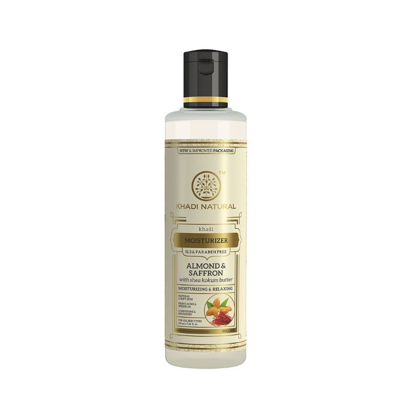 Almond and Saffron Moisturizers SLS & Paraben Free