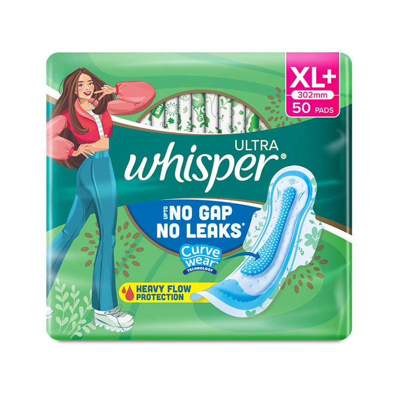 Ultra Clean Thin XL+ Sanitary Pads-Hygiene & Comfort with Soft Wings & Dry top sheet,150 Pad
