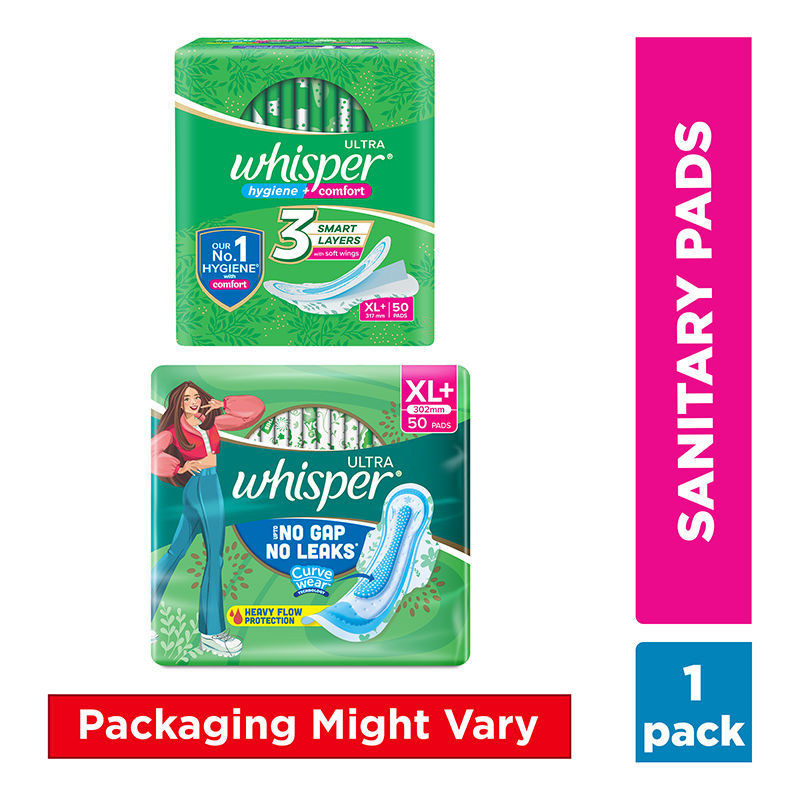 Ultra Clean Thin XL+ Sanitary Pads-Hygiene & Comfort with Soft Wings & Dry top sheet,150 Pad
