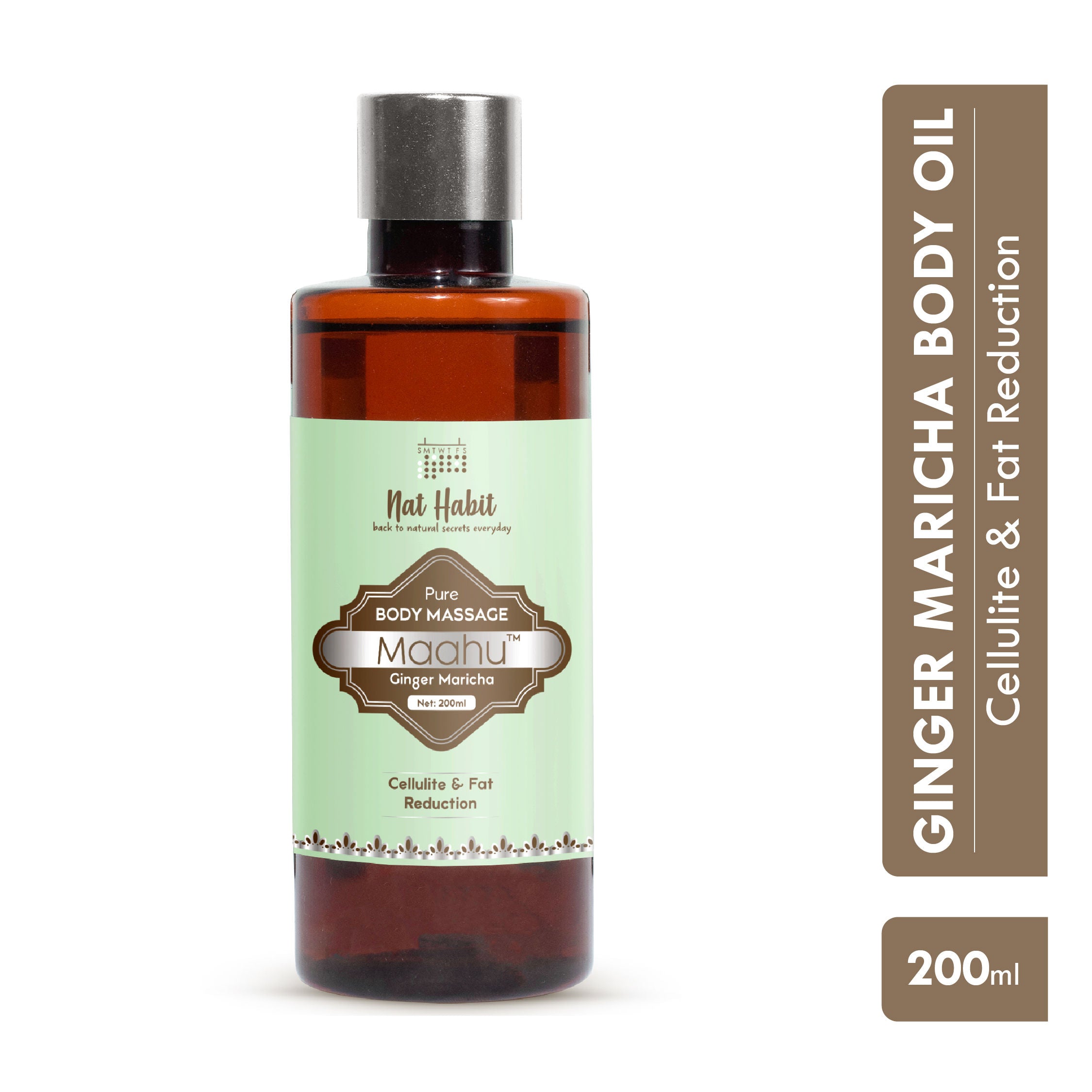 Pure Ginger Maricha Maahu Ayurvedic Body Massage Oil
