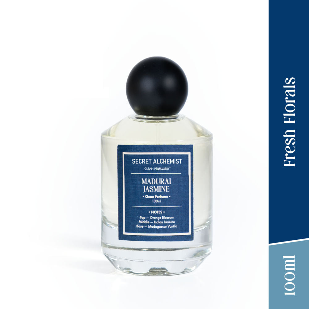 Madurai Jasmine EDP, Floral Orange Vanilla Long Lasting Perfume for Women