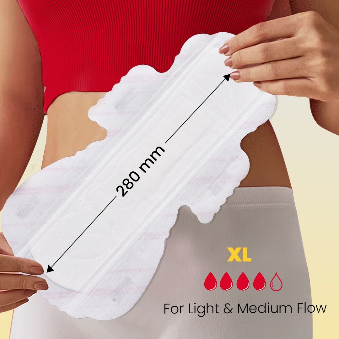 Polka Hot Pink Ultra Sanitary Pads