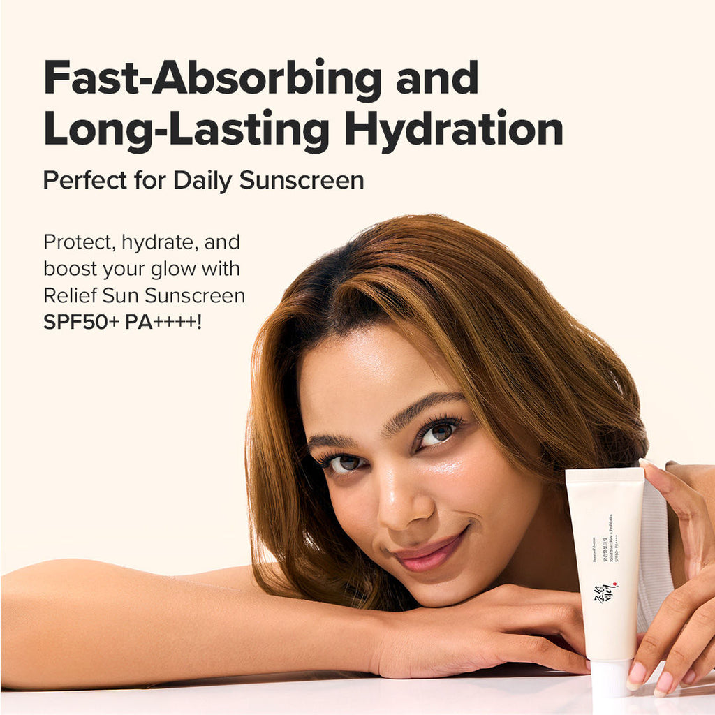 Relief Sunscreen Rice + Probiotics SPF 50+ PA++++