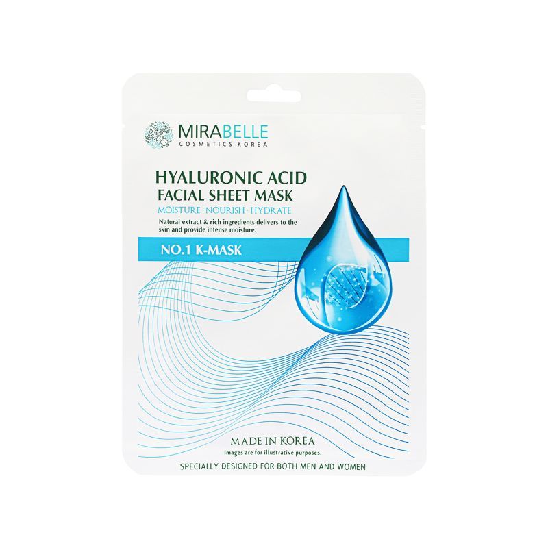Hyaluronic Acid Facial Sheet Mask For Oil Control