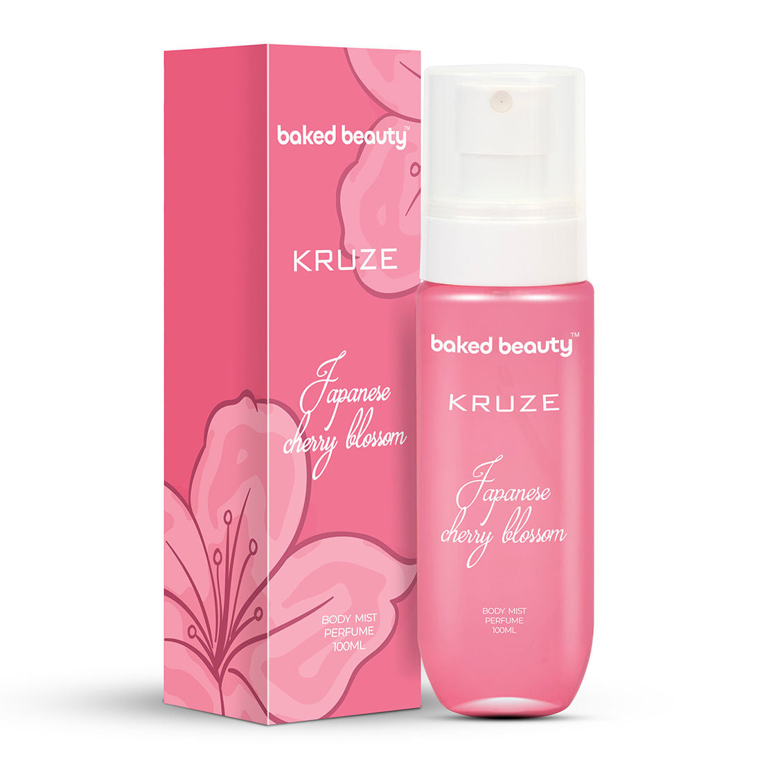 Kruze Japanese Cherry Blossom Body Mist - 100ml