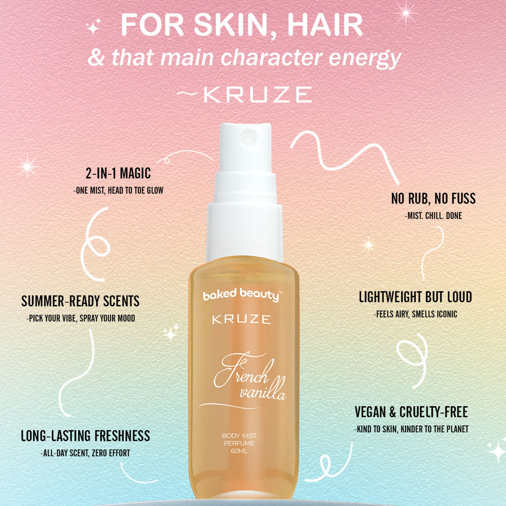 Kruze French Vanilla Body Mist