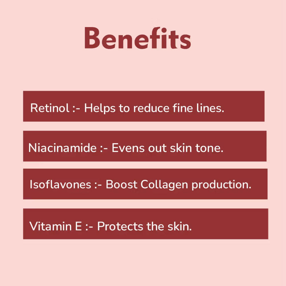 Anti Aging Collagen Retinol Night Moisturizer Face Cream for Ageing Skin & Wrinkles Repair
