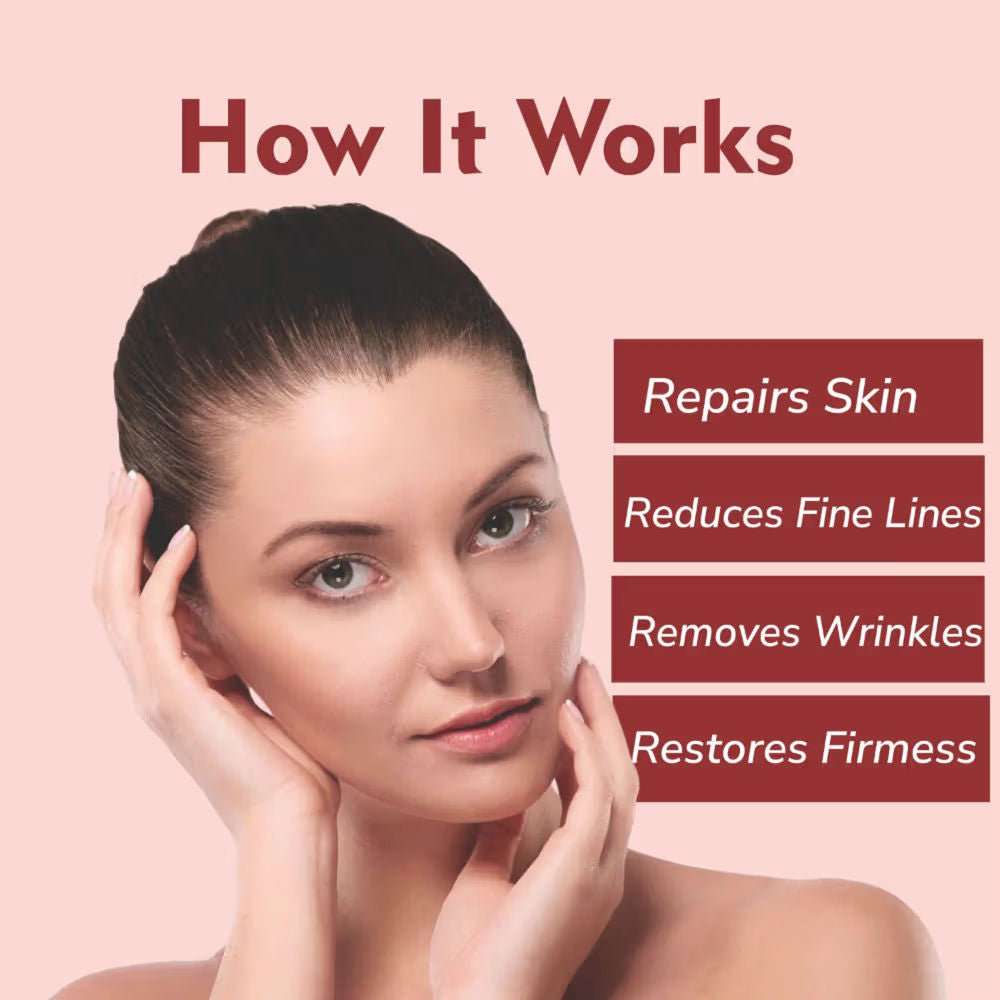 Anti Aging Collagen Retinol Night Moisturizer Face Cream for Ageing Skin & Wrinkles Repair