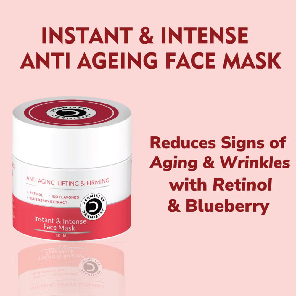 Anti Aging Retinol Collagen Boost Face Pack Mask Instant Tightening Firming Glowing Skin
