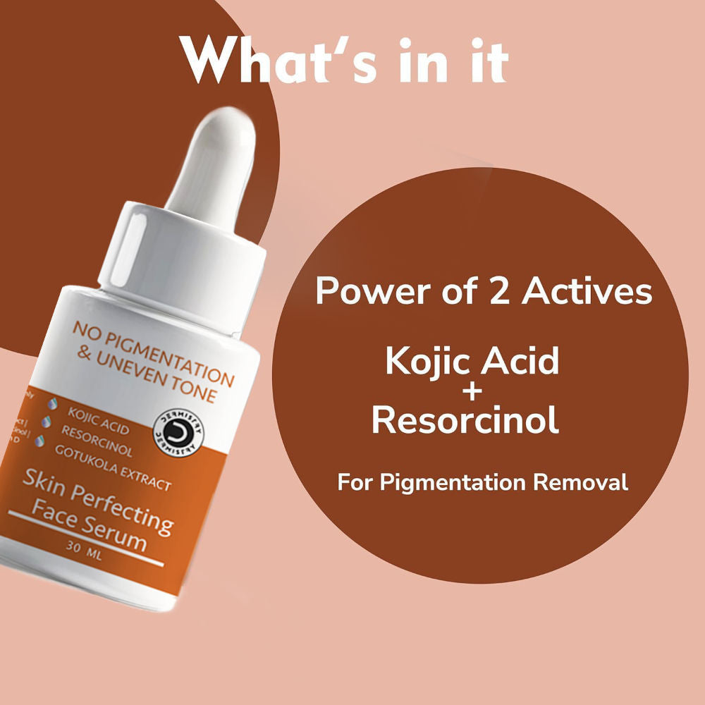 2% Kojic Acid Face Serum Pigmentation Dark Spots Removal Whitening Glowing Skin Fairness