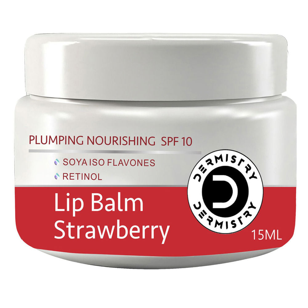 Strawberry Nourishing Lip Care Balm With Spf Pigmentation Dry Dark Pigmented Chapped Lips - Strawberry