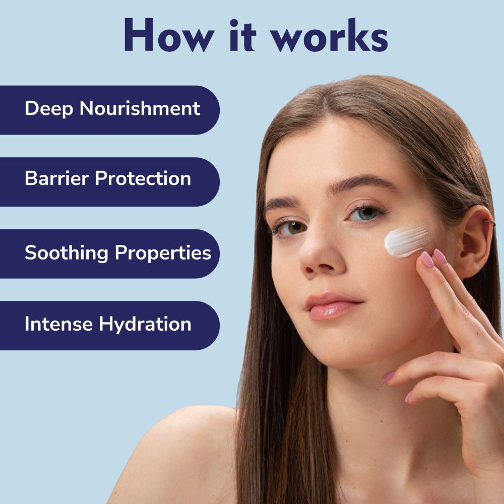 Sensitive Dry & Very Dry Skin Moisturizer Face Cream for Day Night Men Women