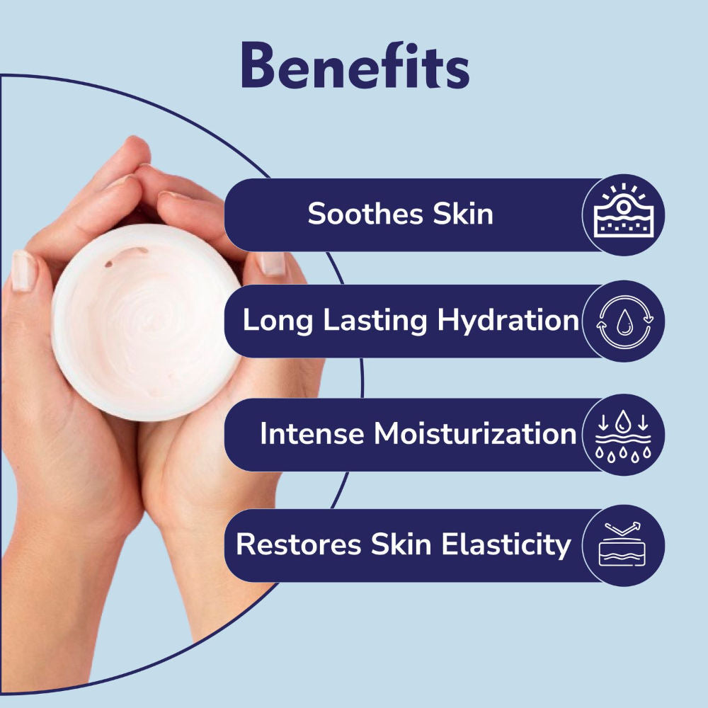 Body Butter For Dry & Very Dry Skin Deep Hydration Moisturizer With Coffee Shea Butter