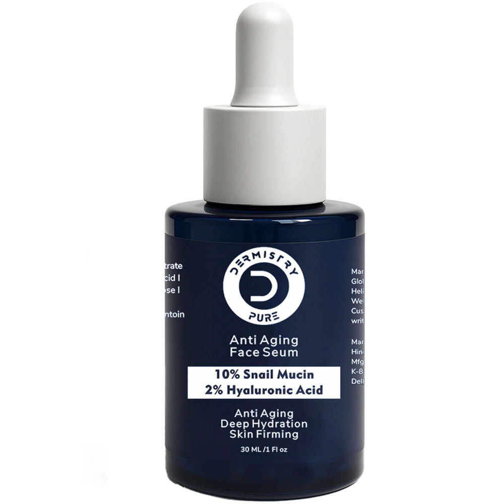 Snail Mucin 96 Peptide Anti Ageing Day Night Face Serum For Skin Tightening Aging Wrinkles