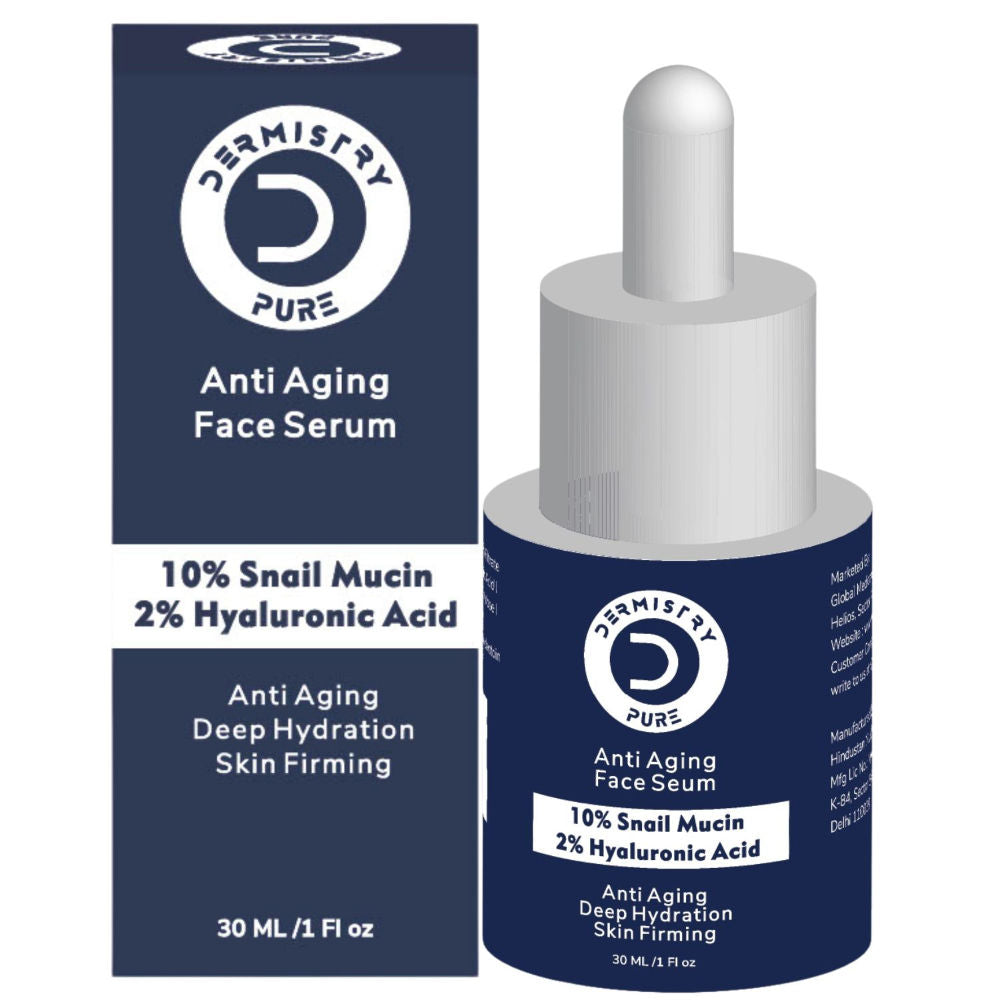 Snail Mucin 96 Peptide Anti Ageing Day Night Face Serum For Skin Tightening Aging Wrinkles