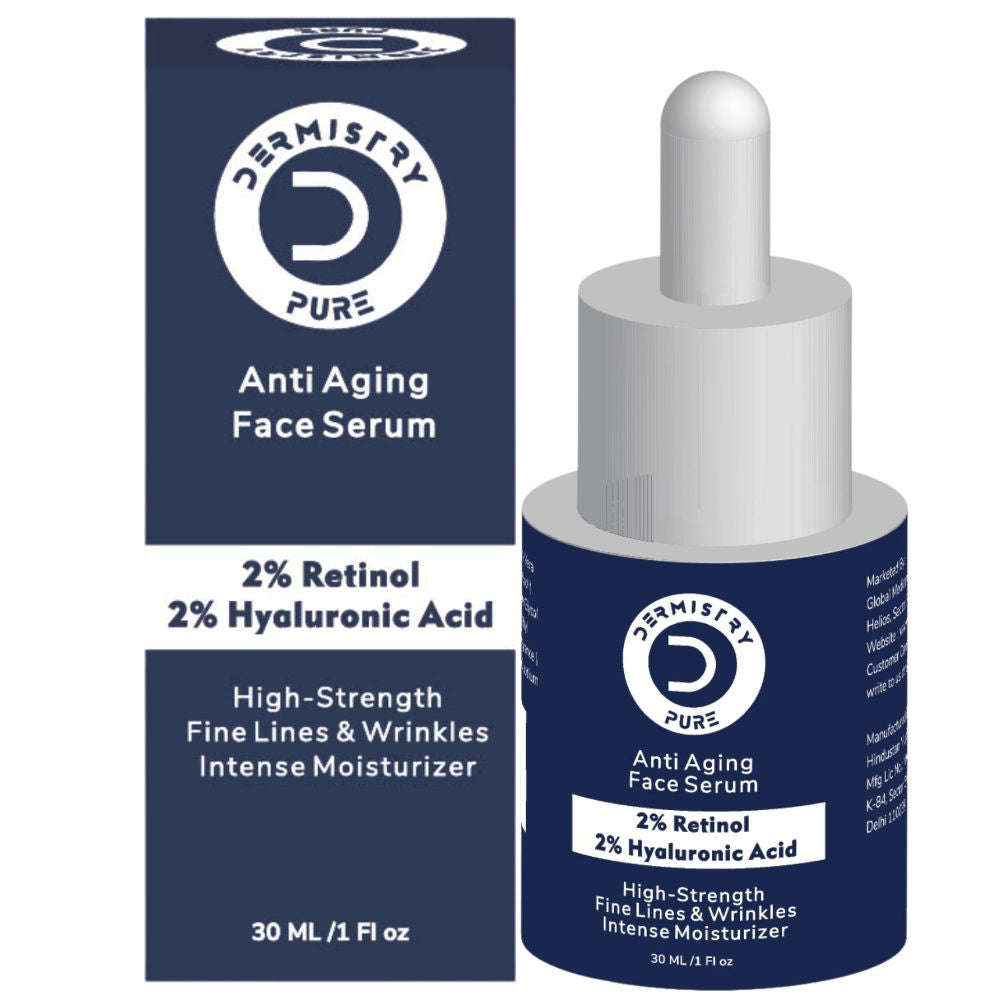2% Retinol Hyaluronic Anti Aging Night Face Cream Serum for Ageing Dark Circles & Wrinkles