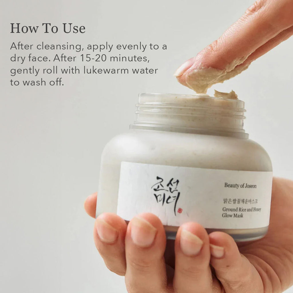 Ground Rice And Honey Glow Mask