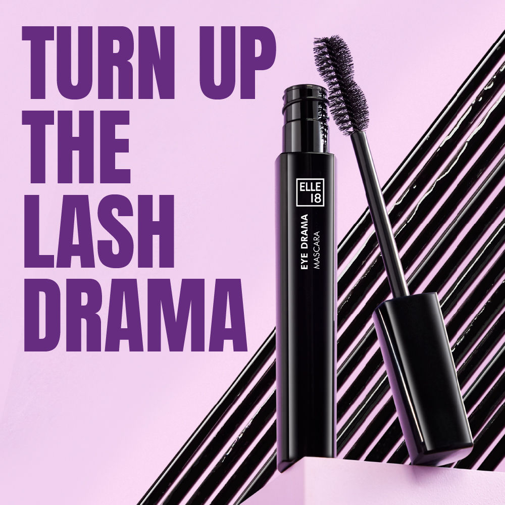 Eye Drama Lightweight & Volumising Mascara Black, Water Resistant