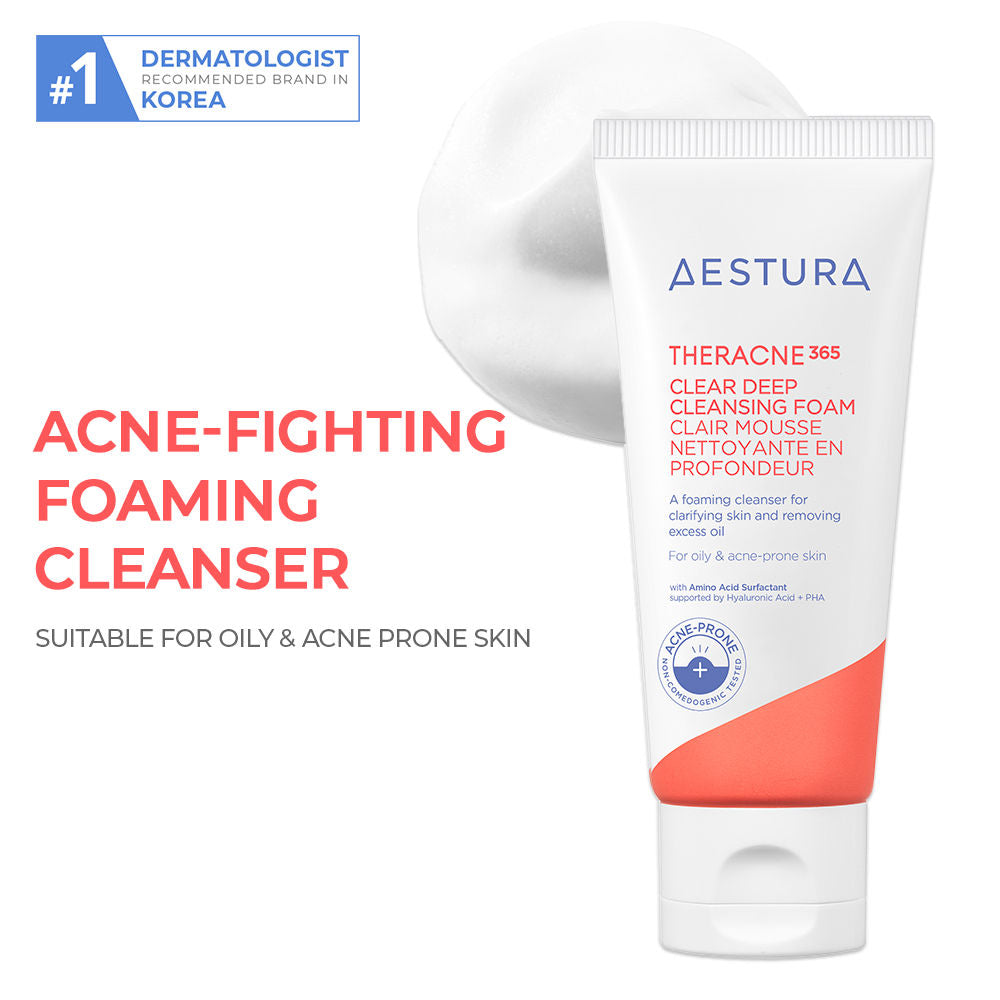 Theracne365 Clear Deep Cleansing Foam - 200g