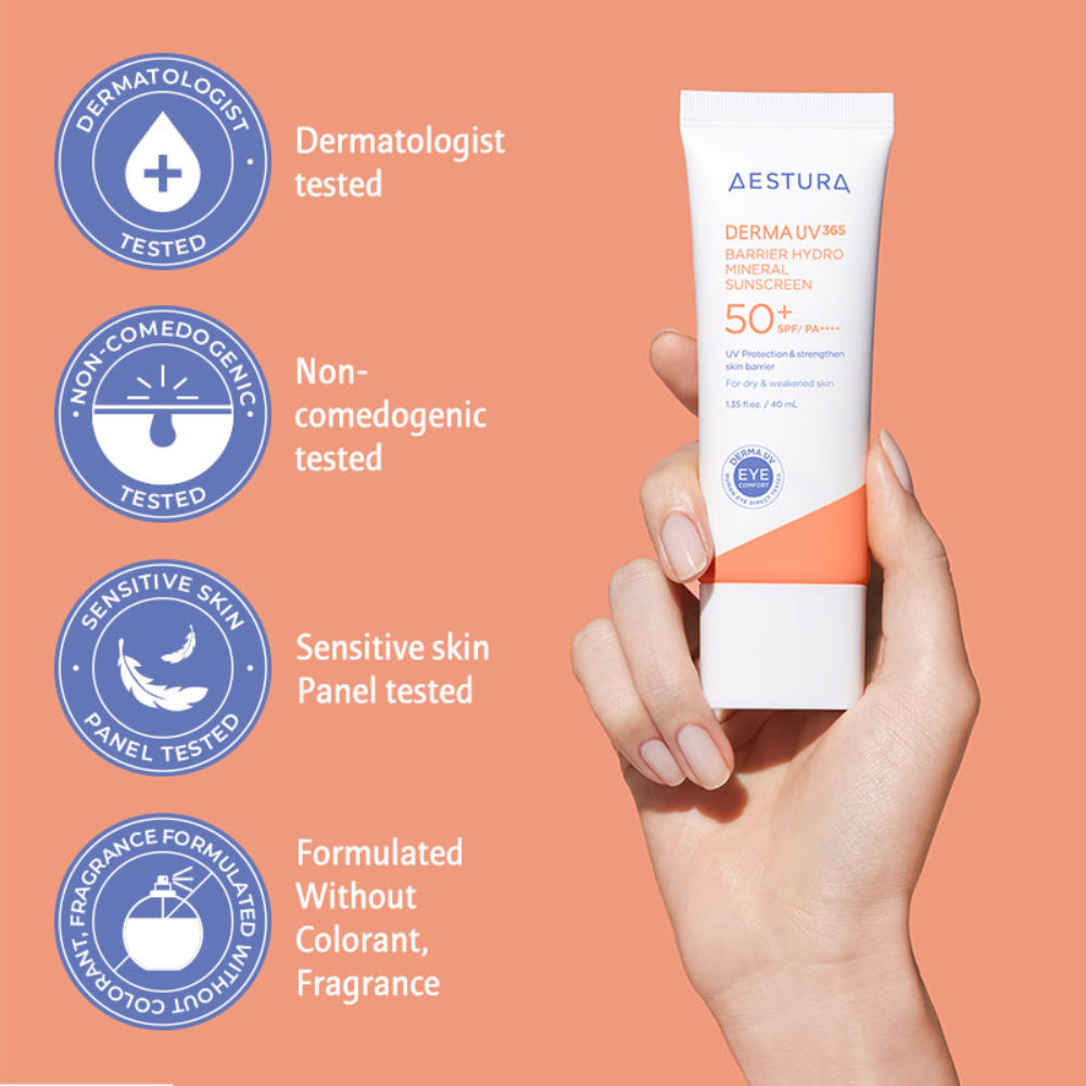 Derma UV365 Barrier Hydro Mineral Sunscreen 50+ SPF/PA++++