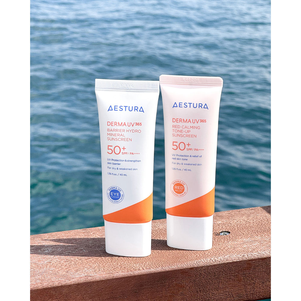 Derma UV365 Red Calming Tone - Up Sunscreen 50+ SPF/PA++++