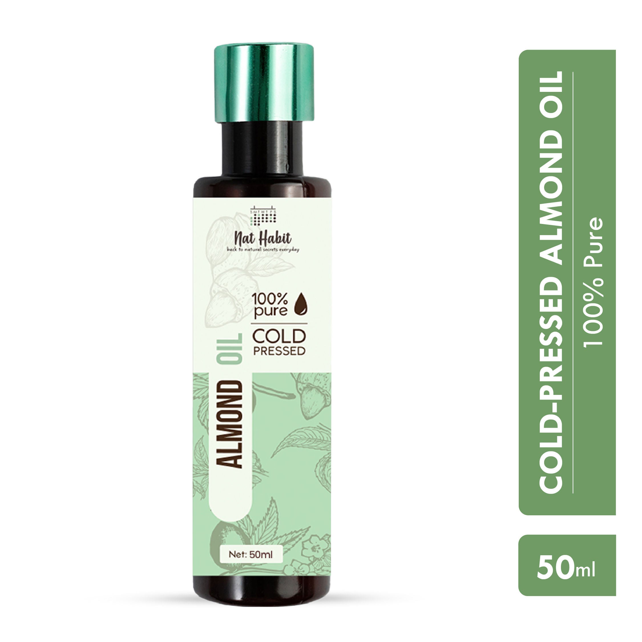 100% Pure Cold Pressed Almond Oil