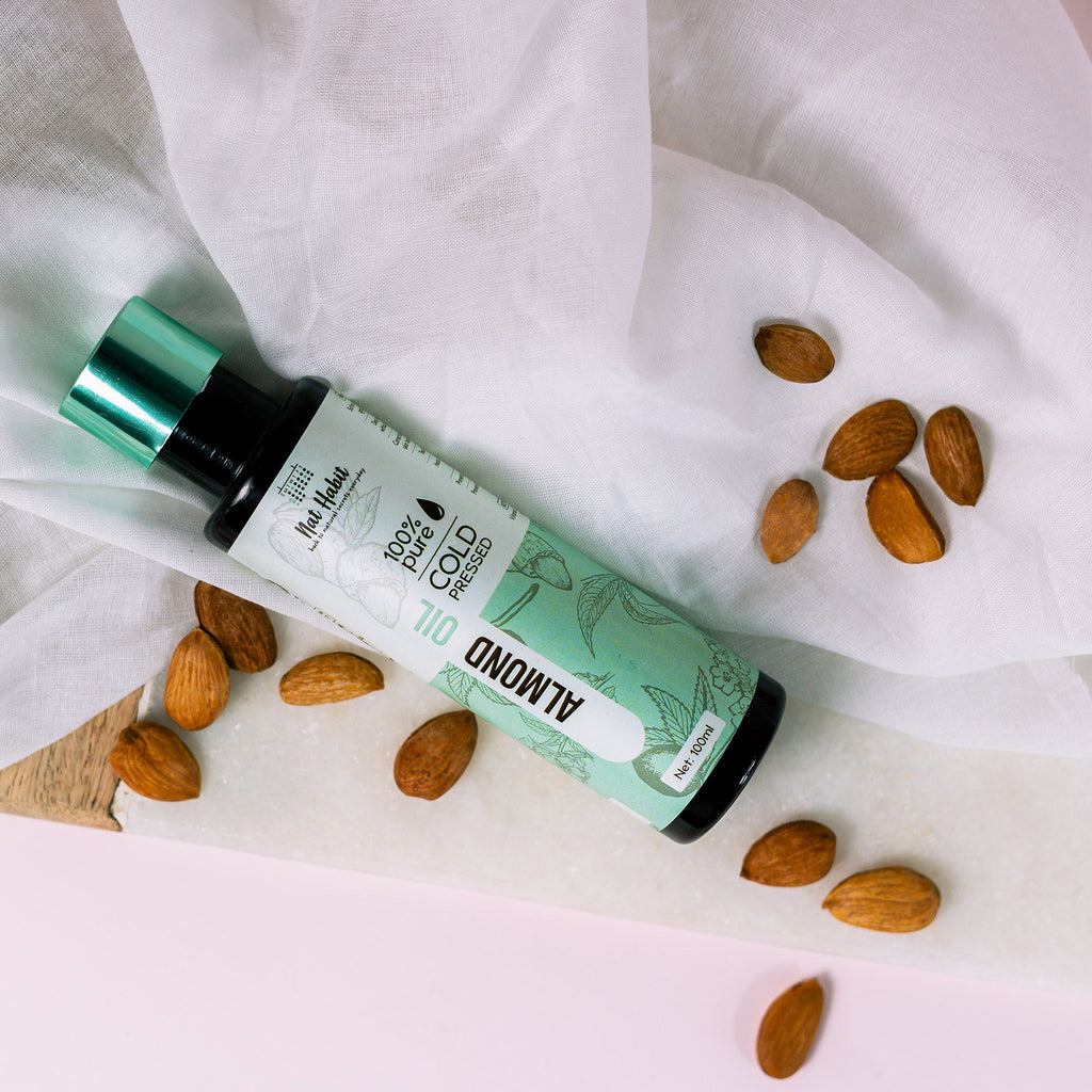 100% Pure Cold Pressed Almond Oil