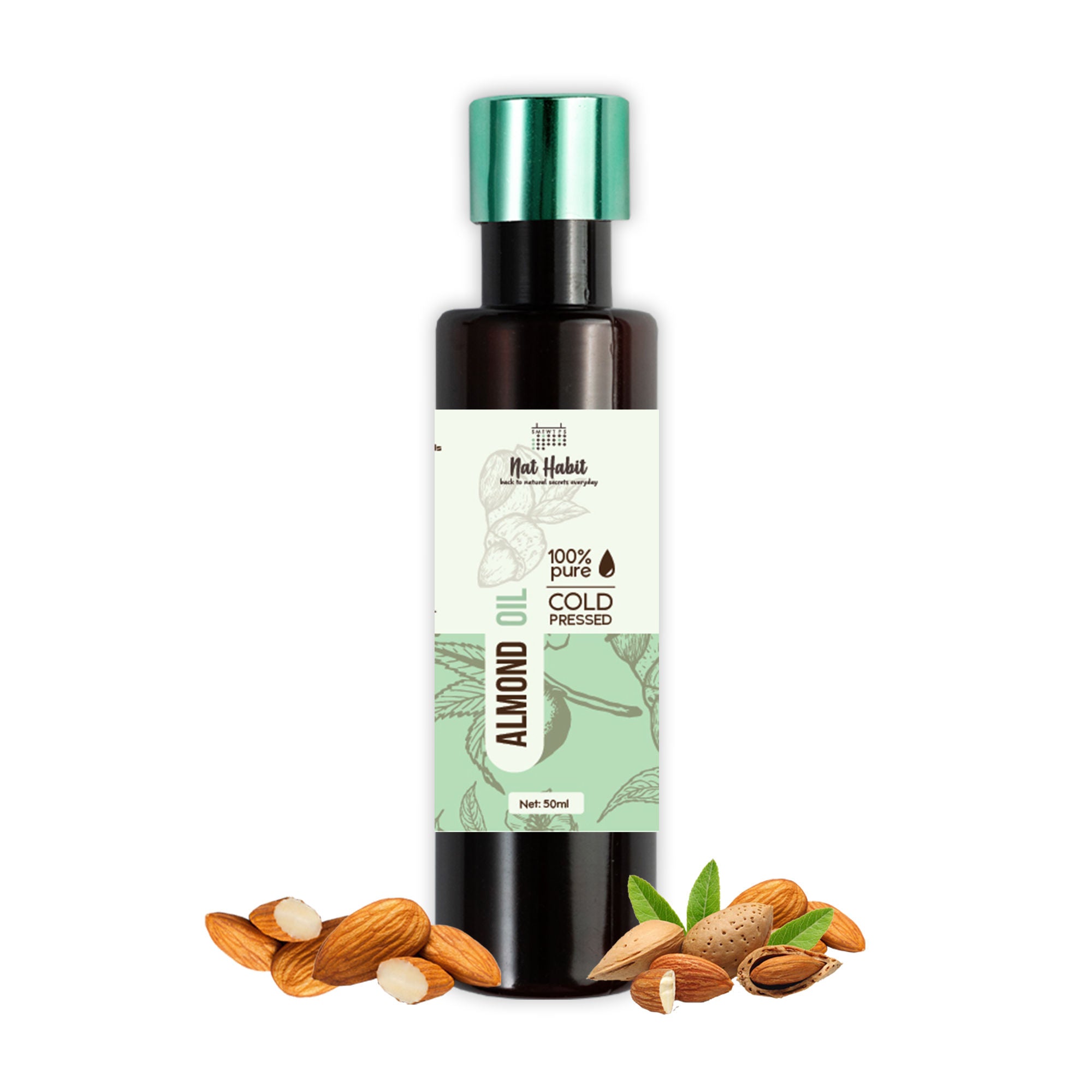 100% Pure Cold Pressed Almond Oil