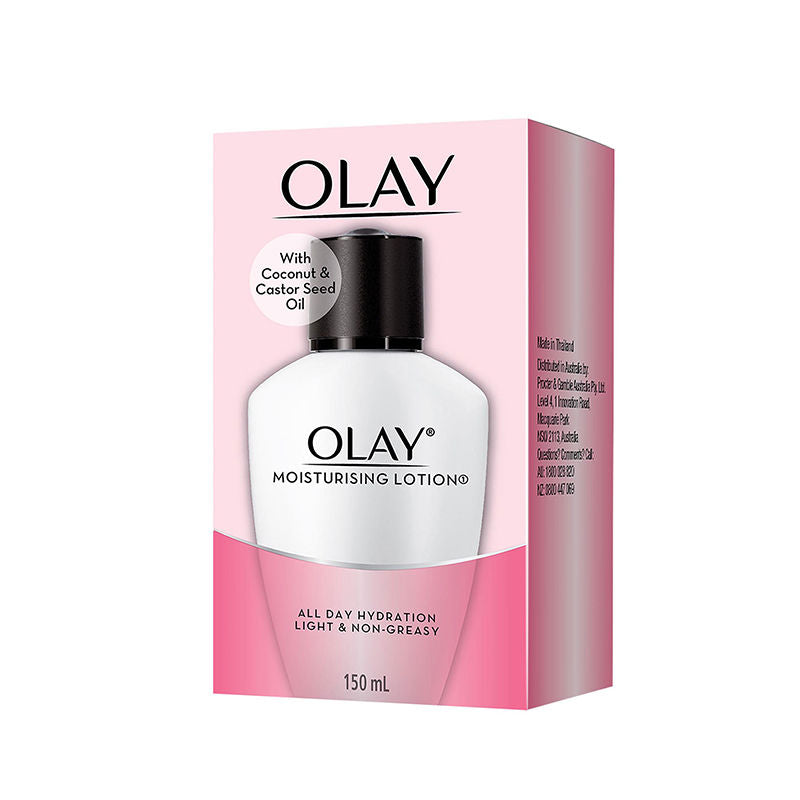Moisturising Lotion, Light Weight & Non Greasy With Coconut & Castor Seed Oil