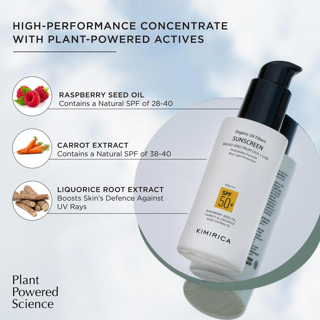 Glow Sunscreen, SPF 50, PA+++ For UVA/B Protection With Liquorice And Carrot Root Extract