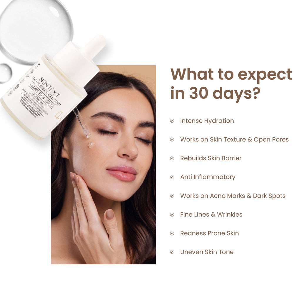 Personal Touch Skintext Texture Reboot C.E.L Serum for Smooth Skin,Brightening & Skin Glow