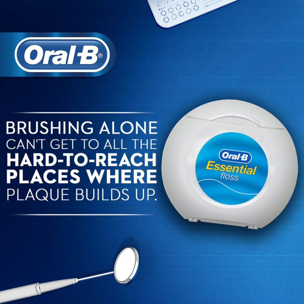 Essential Floss Waxed Dental Floss Mint