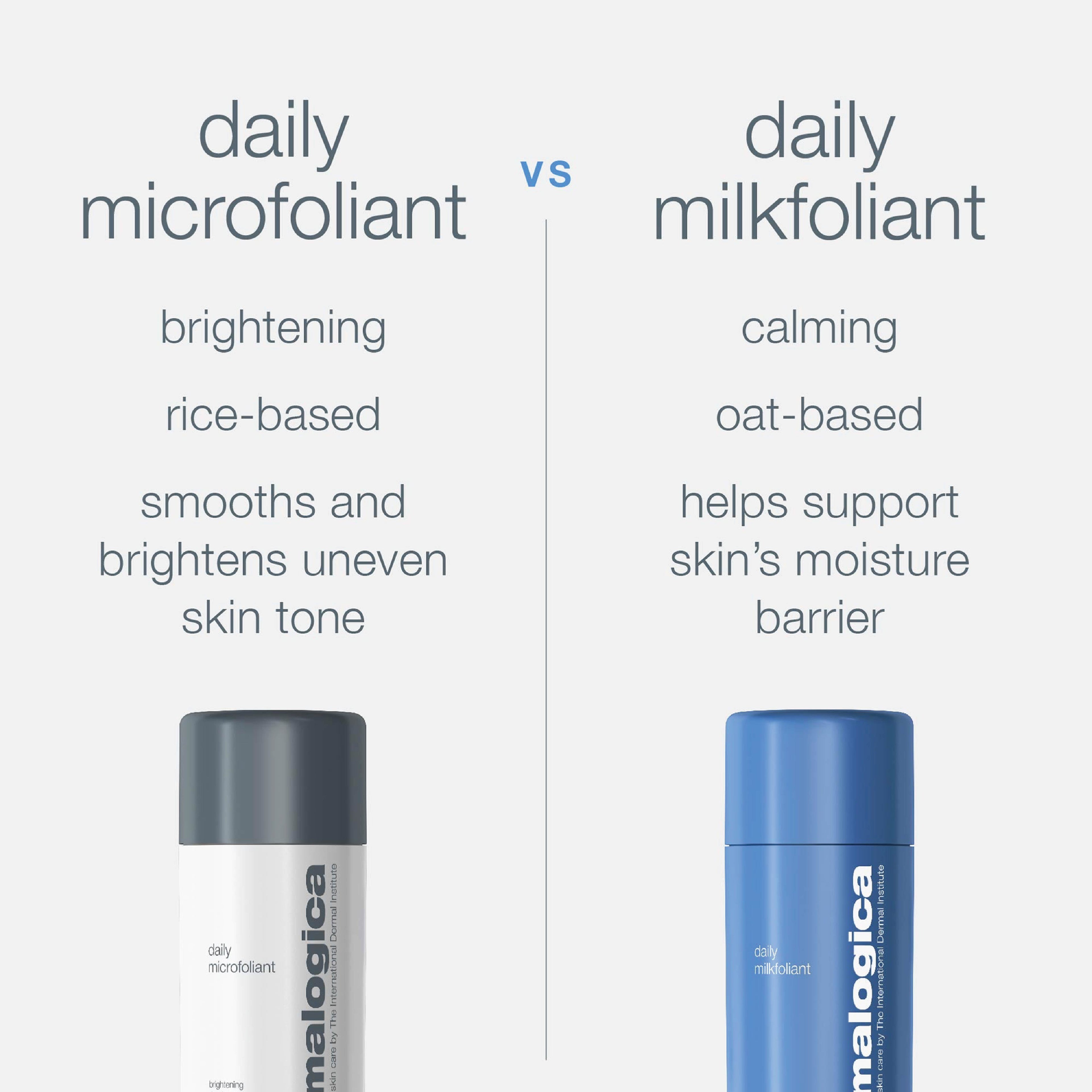 Daily Milkfoliant Gentle Oat-Based Powder Exfoliant Vegan