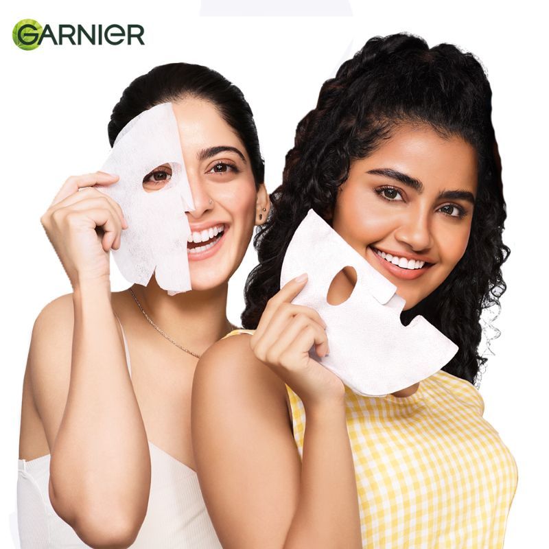 Bright Complete Anti Pimple Sheet Mask With Salicylic Acid, Niacinamide & Vitamin C Serum