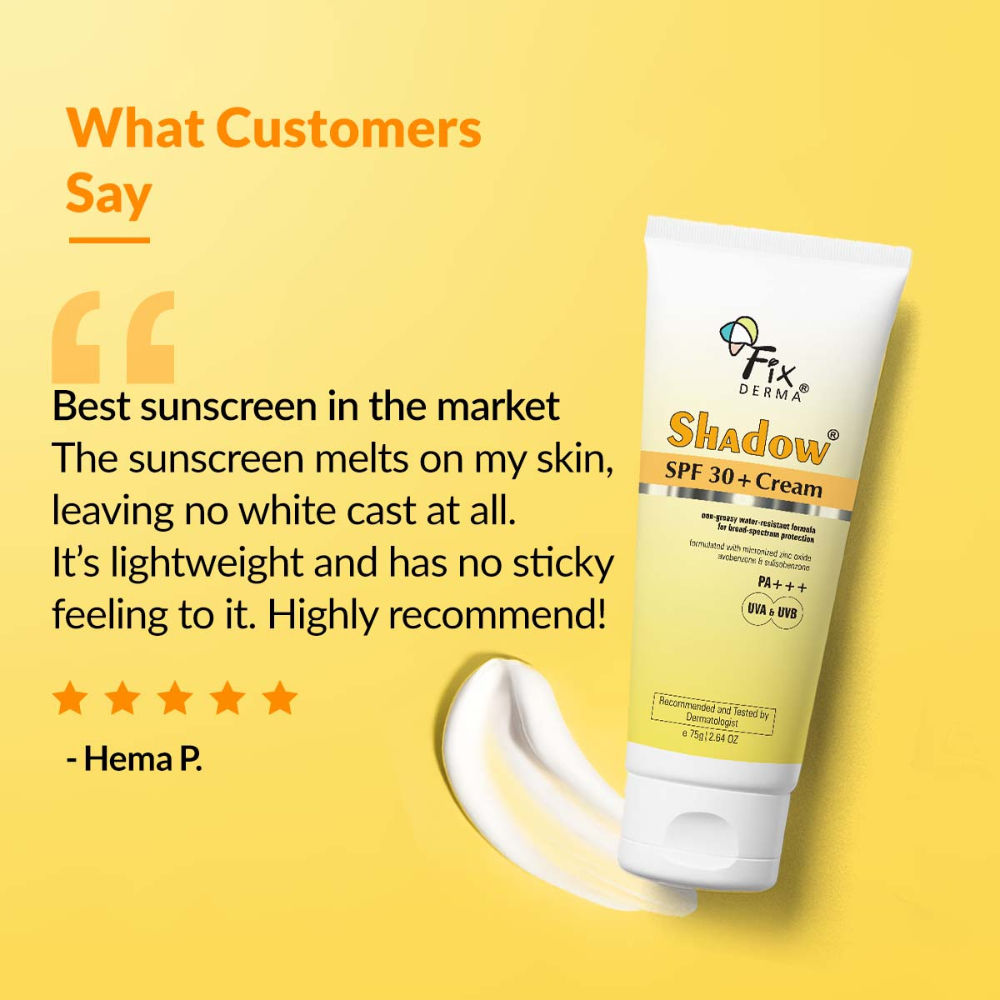 Shadow Sunscreen SPF 30+ Cream For Dry Skin