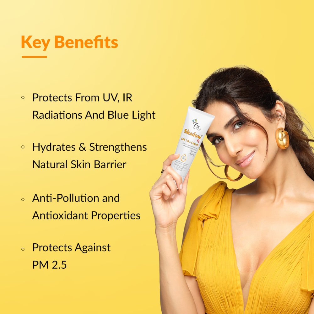 Shadow Rx Sunscreen SPF 70+ Cream For Dry Skin Acne Prone