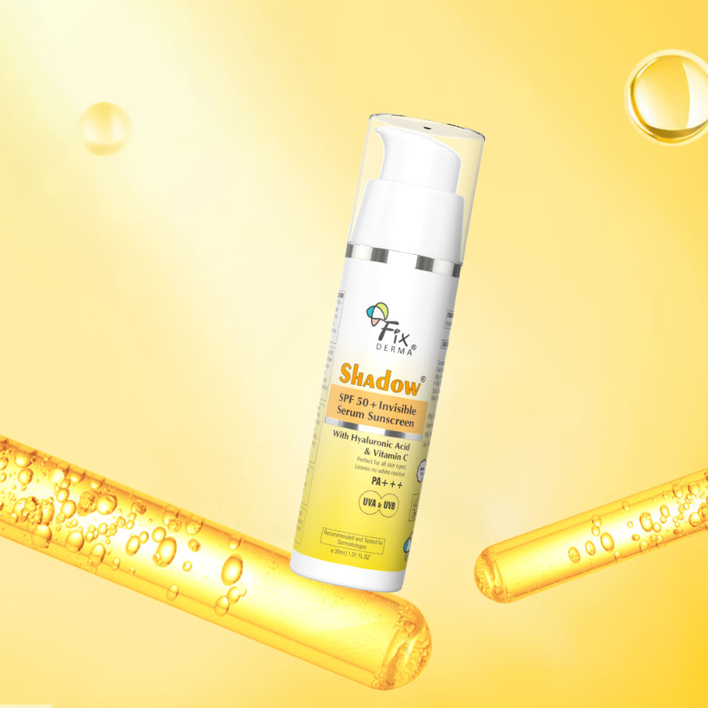 Shadow Invisible Serum Sunscreen SPF 50+ PA+++ |No White Cast| For All Skin Types