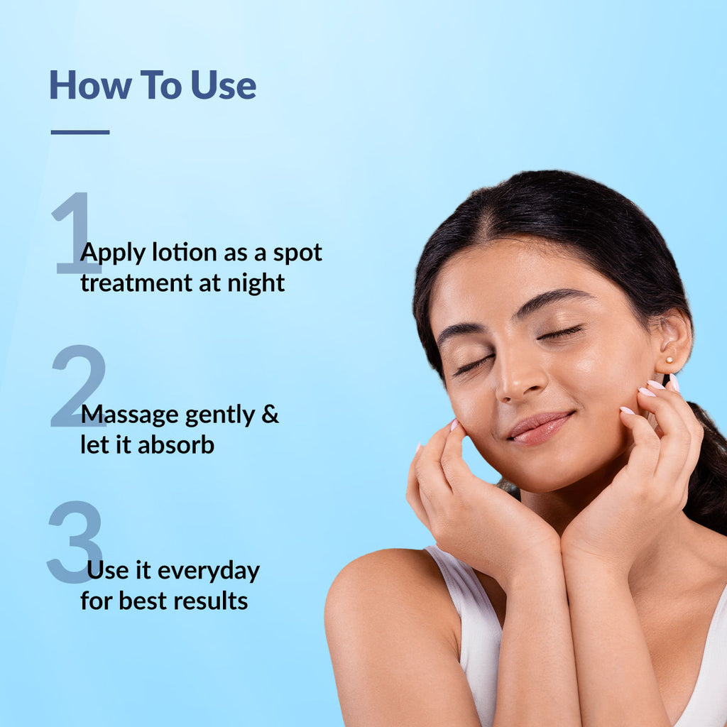 Salicylic Acid Salyzap Night Time Lotion, For Acne Scars, Pimples & Exfoliator