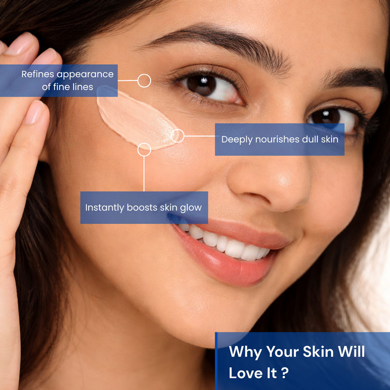 Pearl Glow Triple Whitening & Anti-Ageing Night Cream for All Skin Types