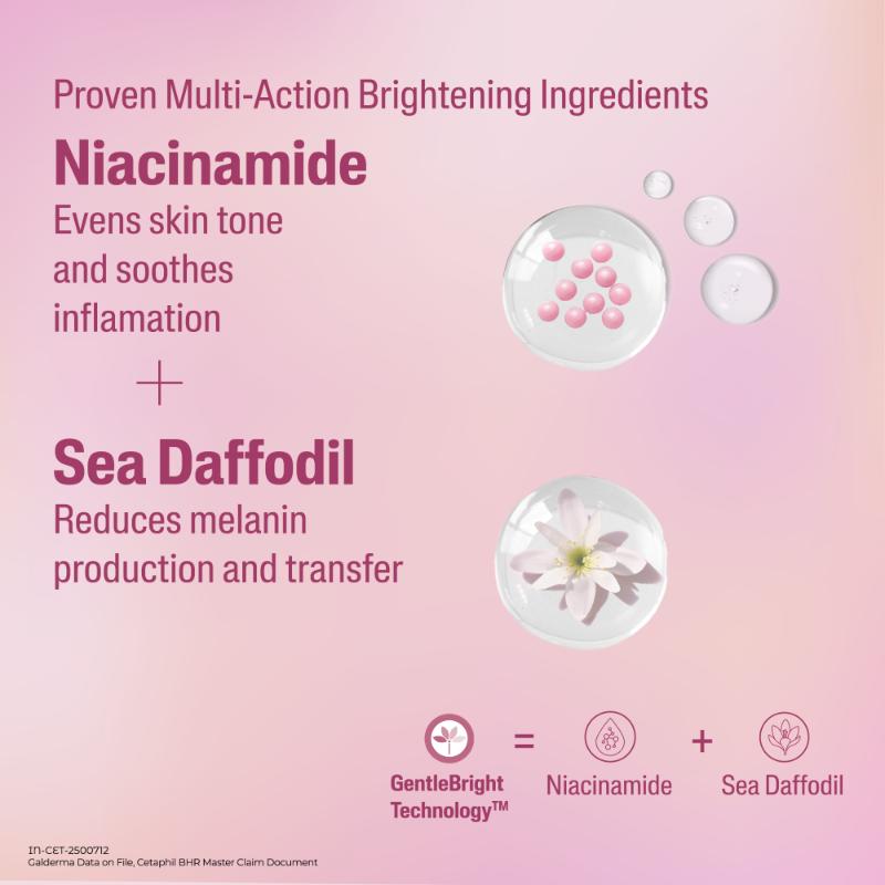 Bright Healthy Radiance Creamy Cleanser, with Niacinamide, For Uneven Skin Tone